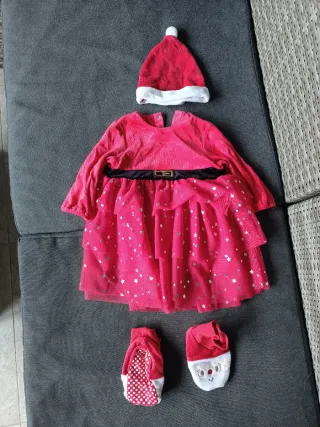 Disfraz Navidad Bebé 18 Meses Niña