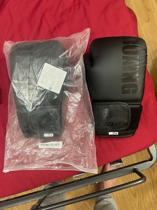 Guantes de Boxeo Negros 12 oz