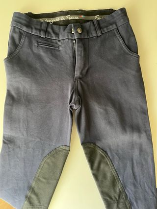 Pantalón de hípica azul