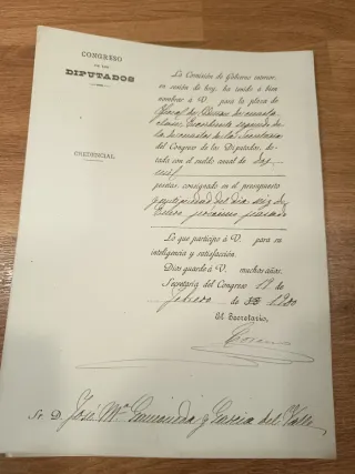 Título original firmado por Francisco Franco 1939