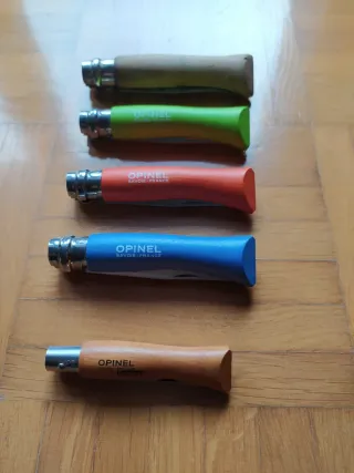 Lote 5 herramientas de corte