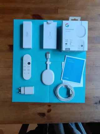 Google Chromecast con Google TV. Mando por voz.