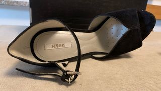 Sandali Geox neri tacco alto