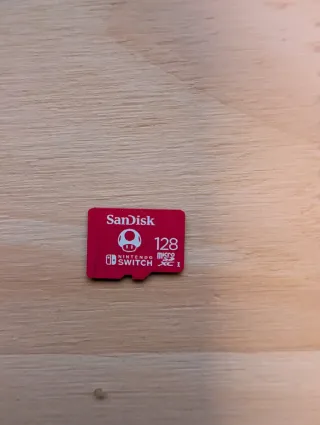 MicroSD SanDisk Nintendo Switch 128GB