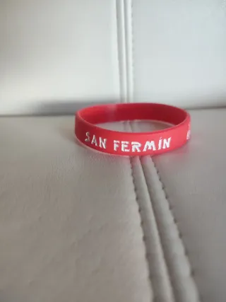 Pulsera San Fermín Roja
