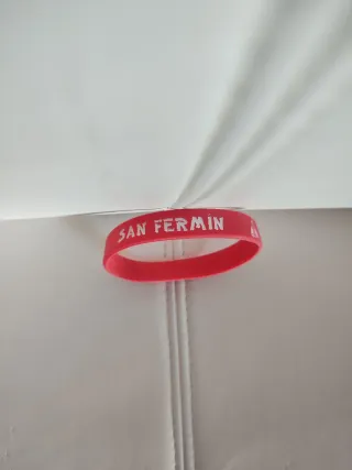 Pulsera San Fermín Roja