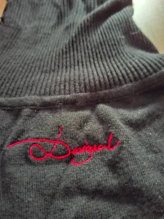 Jersey Desigual Mujer Cuello Alto Multicolor