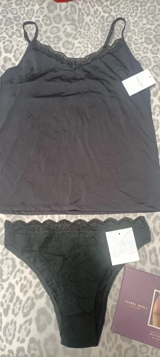 Conjunto Camiseta y Braguita brasileña, Nuevo, 8€!