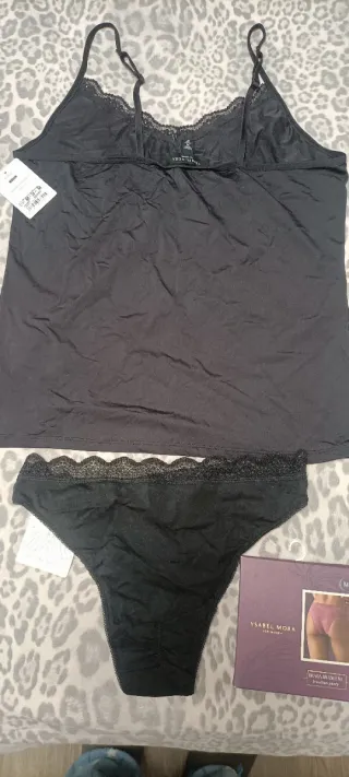 Conjunto Camiseta y Braguita brasileña, Nuevo, 8€!