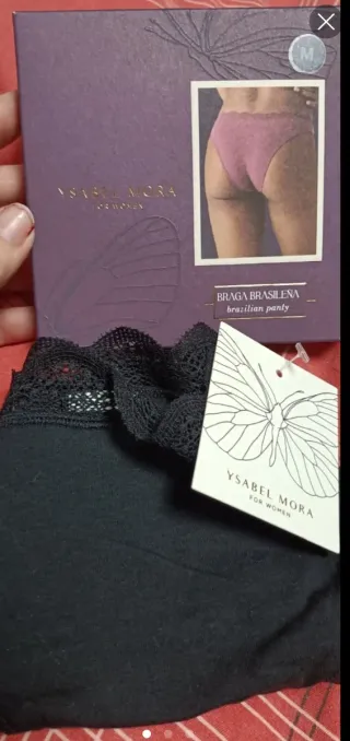 Conjunto Camiseta y Braguita brasileña, Nuevo, 8€!