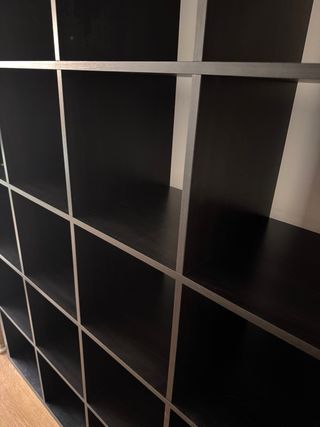 Estantería Kallax Negra Ikea 5x5