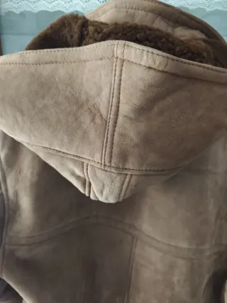 Montone shearling giaccone invernale