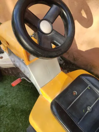 Tractor de Juguete para Montar Amarillo