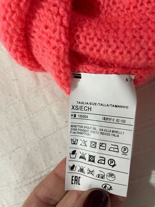 Jersey Benetton mujer