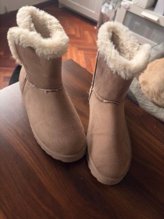 Stivali marroni foderate