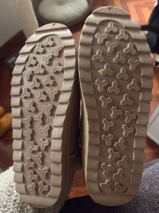 Stivali marroni foderate