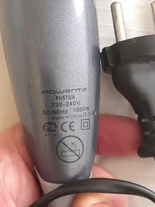 SECADOR DE VIAJE ROWENTA 1000W PH570/A