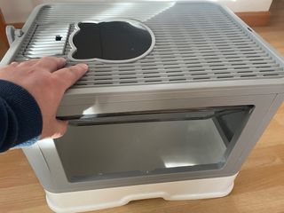 Caja Arena Gato Plegable