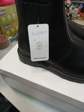 Botas Chelsea Road Hombre Negras Talla 43 piel