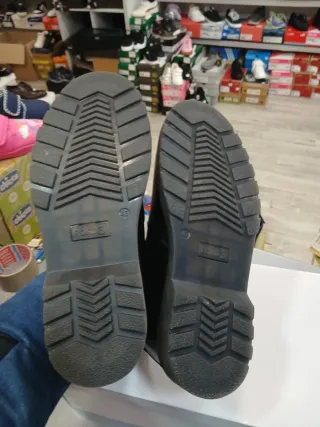 Botas Chelsea Road Hombre Negras Talla 43 piel