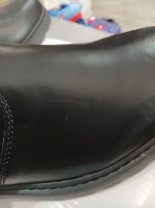 Botas Chelsea Road Hombre Negras Talla 43 piel