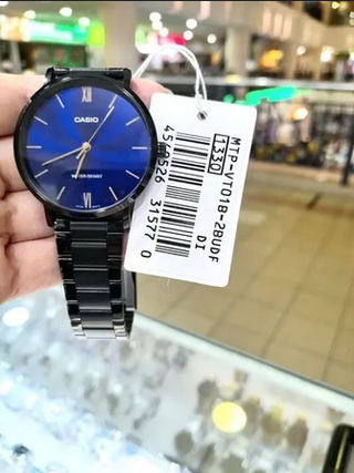 Orologio Casio Nero e Blu