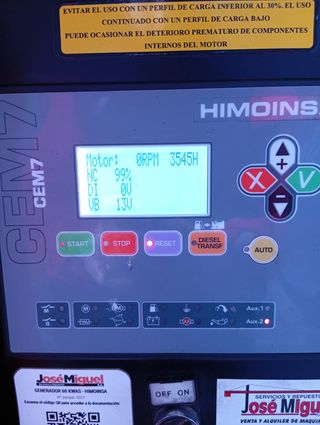 5227 Grupo electrógeno Himoinsa HFW-60