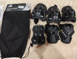 Pack di Protezioni Rodilleras, Coderas y Muñequeras Rollerblade