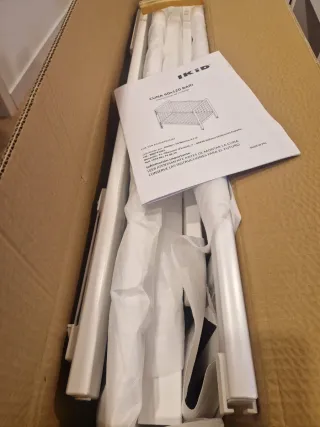 Culla in legno bianco