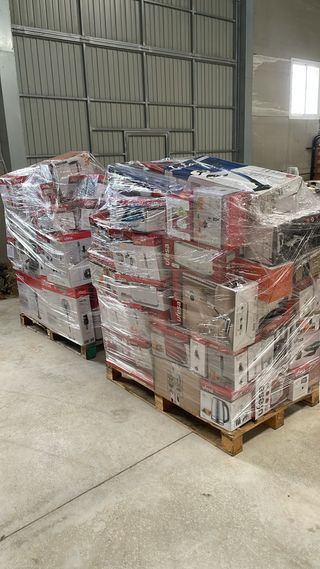 Palets devoluciones Ufesa electrodomésticos