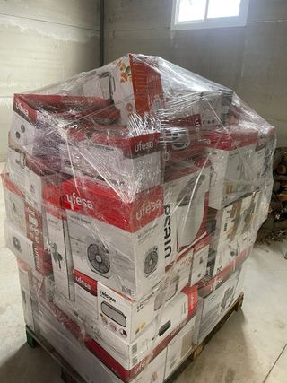 Palets devoluciones Ufesa electrodomésticos