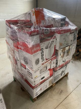 Palets devoluciones Ufesa electrodomésticos