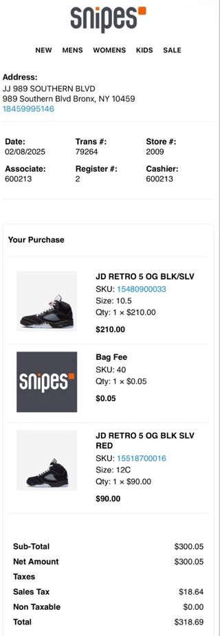 Jordan 5 Black Metallic