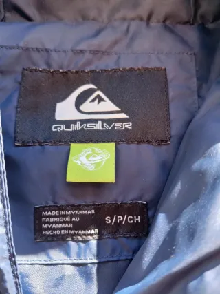 Abrigo Quiksilver Azul Marino