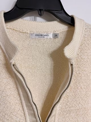 Chaqueta Studio Classics Lurex Beige T M