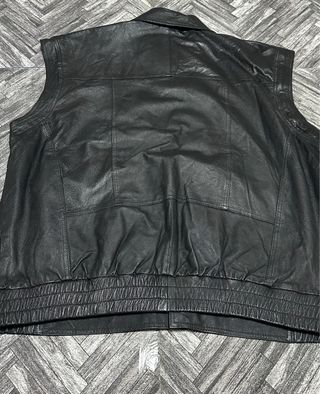 Gilet Vera Pelle Uomo Henry Morell XXL