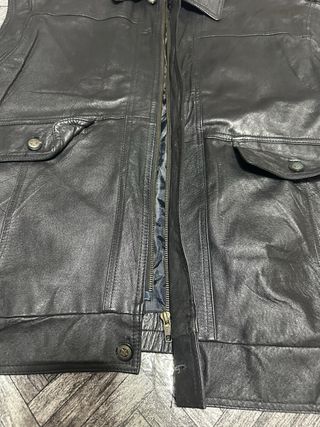 Gilet Vera Pelle Uomo Henry Morell XXL