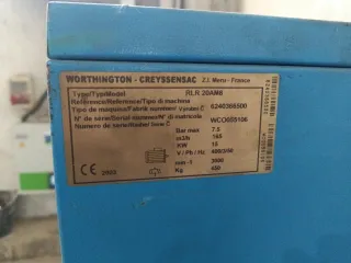 Compresor de aire industrial Worthington