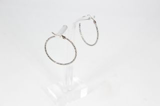 Aro De Oro Blanco De 18K.. Ref: 038-04-01405