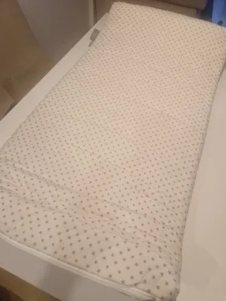 Colchón de viaje estrellas beige