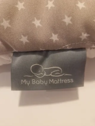 Colchón de viaje estrellas beige