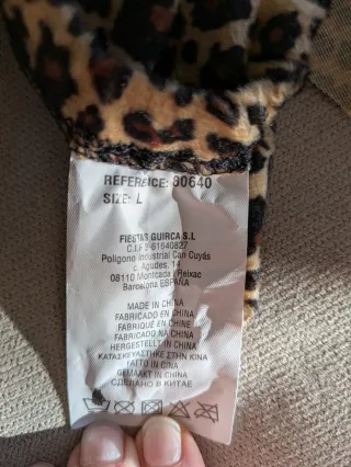 Dos Disfraces Cavernícola adulto unisex - talla M