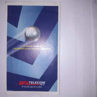 Schede telefoniche Telecom Italia