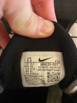 Nike Tn Bambas Morado Blanco