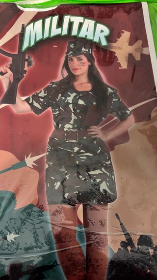 Disfraz Militar Talla 36/38
