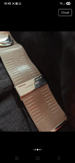 Orologio Mode Acciaio Inox