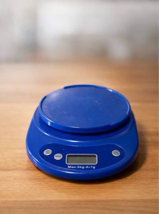 Báscula Cocina Digital Azul