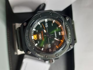 Orologio Casio WR100M Illuminator Verde Nero