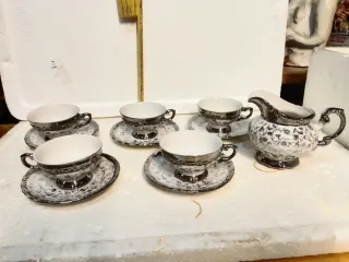 Servizio tazzine caffè porcellana