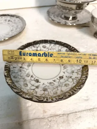 Servizio tazzine caffè porcellana